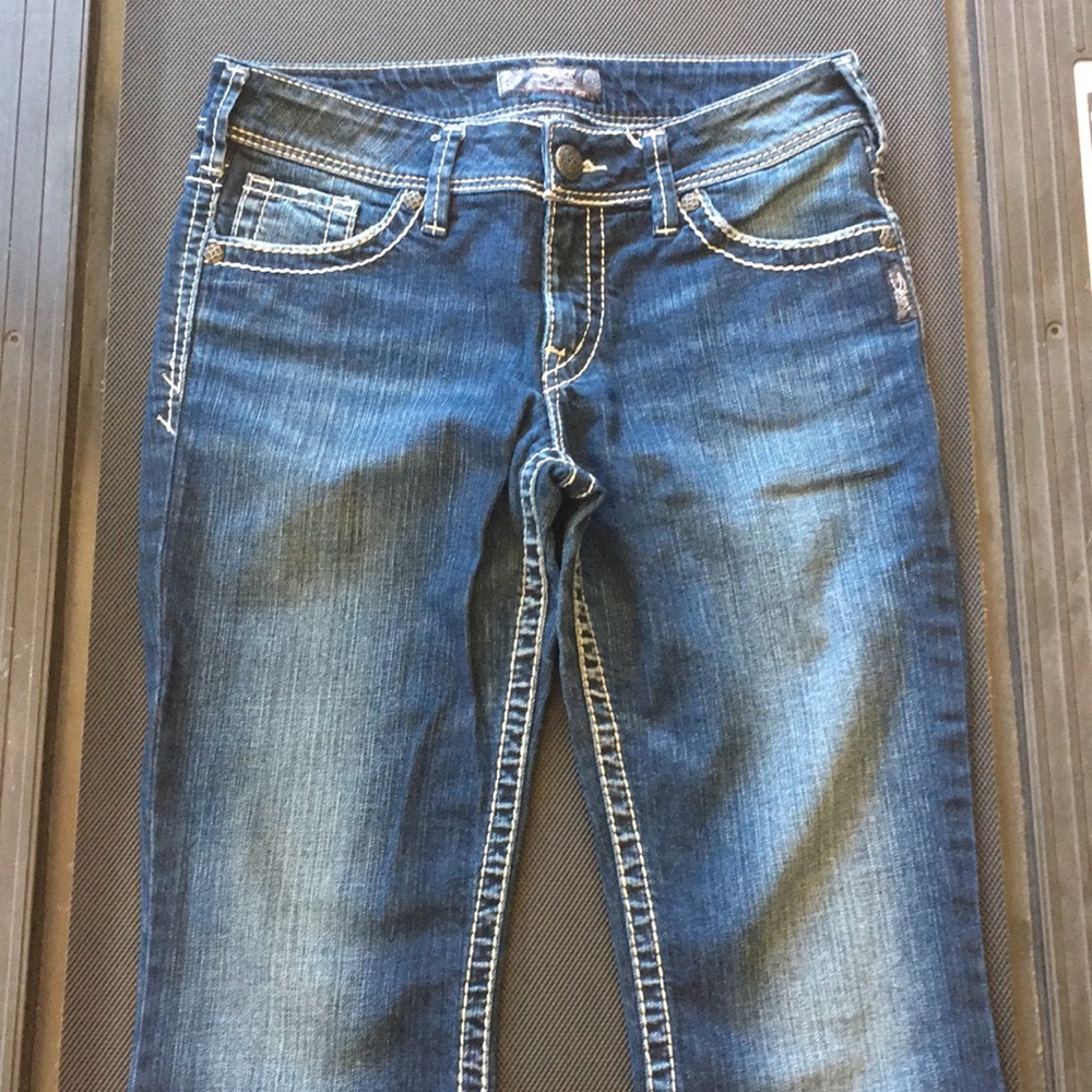 Silver jeans